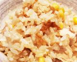 簡単！鶏肉とコーンの炊き込みご飯作り方4写真