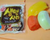 【子供にぴったり】簡単焼きうどん作り方1写真
