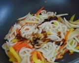【子供にぴったり】簡単焼きうどん作り方7写真
