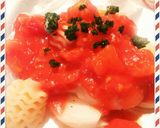 簡単【タラのホイル包み】トマトソース仕立作り方4写真