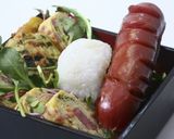 【キャラ弁】スヌーピーが弁当で寝てる♥作り方2写真