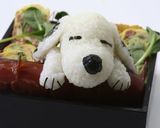 【キャラ弁】スヌーピーが弁当で寝てる♥作り方10写真