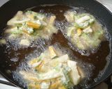 苦甘い～！ゴーヤとかぼちゃのかき揚げ作り方7写真