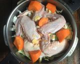 加圧で蒸すナンチャッテ参鶏湯作り方1写真