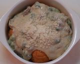 魚河岸あげとグリンビーンズの豆乳グラタン作り方4写真