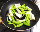 夏☆なすと甘長の甘辛炒め（照り焼き味）作り方4写真