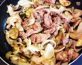 生姜焼きタレで★夏野菜入り生姜焼き作り方4写真