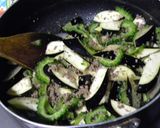 ゴーヤとナスのそぼろ味噌炒め作り方4写真