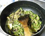 ゴーヤとナスのそぼろ味噌炒め作り方5写真