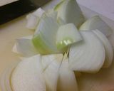 サツマイモのお味噌汁。作り方4写真