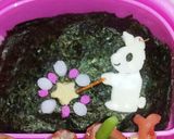 キャラ弁♡簡単　花火♡のり弁作り方6写真