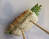 しそ梅キュウのちくわくるくる作り方3写真