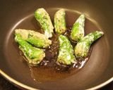 詰めるの簡単＊ししとう餃子作り方4写真