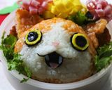 【キャラ弁♥】ジバニャン弁当作り方10写真