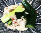 夏バテ吹き飛ぶ☆きゅうりと蒸し鶏の梅和え作り方5写真
