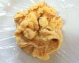 お弁当に♬まん丸手まりの卵焼き作り方4写真