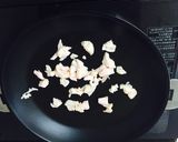 鶏皮焼き飯（ズボラ用）作り方1写真