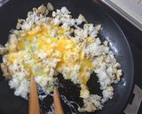 鶏皮焼き飯（ズボラ用）作り方6写真