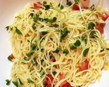 トマト玉ねぎの漬けダレ冷しゃぶ冷製パスタ作り方4写真