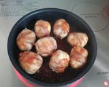 肉巻き卵作り方5写真
