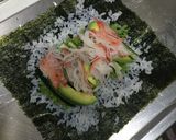 おにぎらず カリフォルニアロール風作り方6写真
