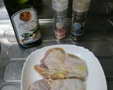 ☆鶏もも肉のオリーブオイル焼き☆作り方1写真