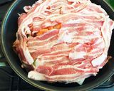 キャベツと豚薄切り肉のトマトソース蒸し煮作り方9写真