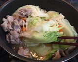 キャベツと豚薄切り肉のトマトソース蒸し煮作り方11写真