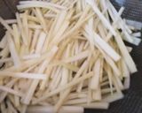 シャキシャキ食感のうどのきんぴら♪作り方2写真