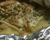 【簡単】シャケフレークで手軽にホイル焼き作り方4写真