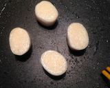 ゴマ油香る♡焼きほぼホタテのせ 韓国冷麺作り方5写真