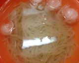 ゴマ油香る♡焼きほぼホタテのせ 韓国冷麺作り方8写真