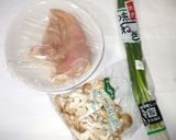 鶏肉しめじバターしょうゆ炒め♪簡単レシピ作り方1写真