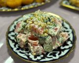 ウズベキスタン♡グリークヨーグルトサラダ作り方3写真