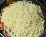 ナスとベーコンのトマトソース・パスタ作り方11写真