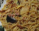 ナスとベーコンのトマトソース・パスタ作り方12写真