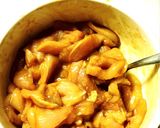 夏野菜のフルーティ甘酢チキン作り方1写真