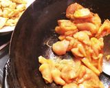 夏野菜のフルーティ甘酢チキン作り方3写真