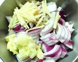 夏野菜のフルーティ甘酢チキン作り方5写真