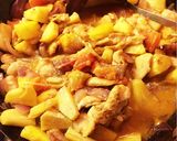 夏野菜のフルーティ甘酢チキン作り方9写真