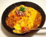 簡単☆天津飯甘酢餡かけ作り方6写真