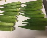 ねばねば！！　オクラのサラダ作り方1写真