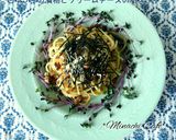 きゅうりの漬物とクリームチーズのパスタ作り方7写真