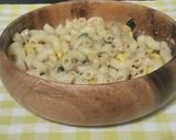 【簡単】鮭ごまドレのマカロニサラダ作り方3写真