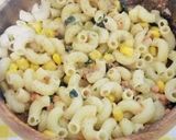 【簡単】鮭ごまドレのマカロニサラダ作り方5写真