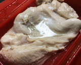 オクラと蒸し鶏の柚子胡椒和え作り方2写真