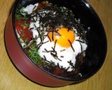 マグロの漬け丼《大葉にんにく醤油》作り方3写真