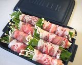 グリラーで簡単！蒸ししゃぶ梅ダレがけ作り方4写真
