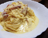 簡単 本格 濃厚パスタ カルボナーラ♡作り方7写真