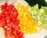 お野菜たっぷり！自家製ツナでコブサラダ作り方18写真